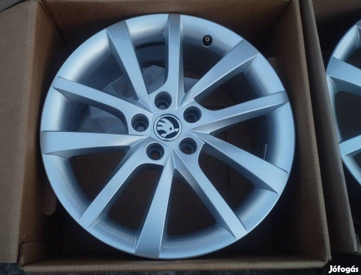 5x112 18 Skoda Elbrus Kodiaq Gyári alufelni r18 " VW Seat