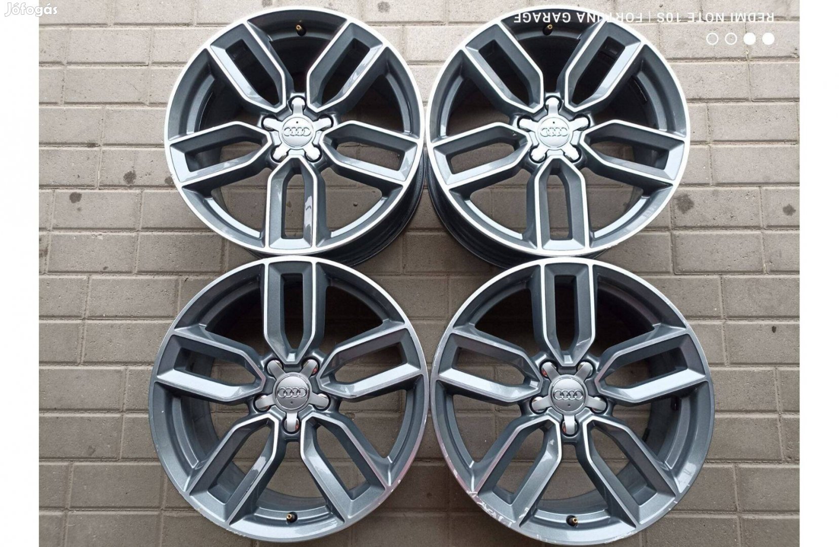 5x112 18" Audi A3 (8V0) használt alufelni garnitúra