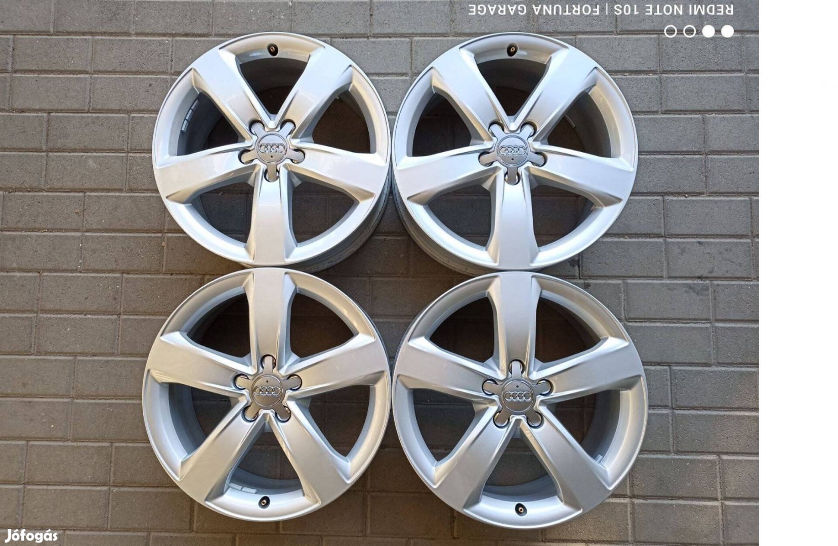 5x112 18" Audi (4G0) használt alufelni garnitúra