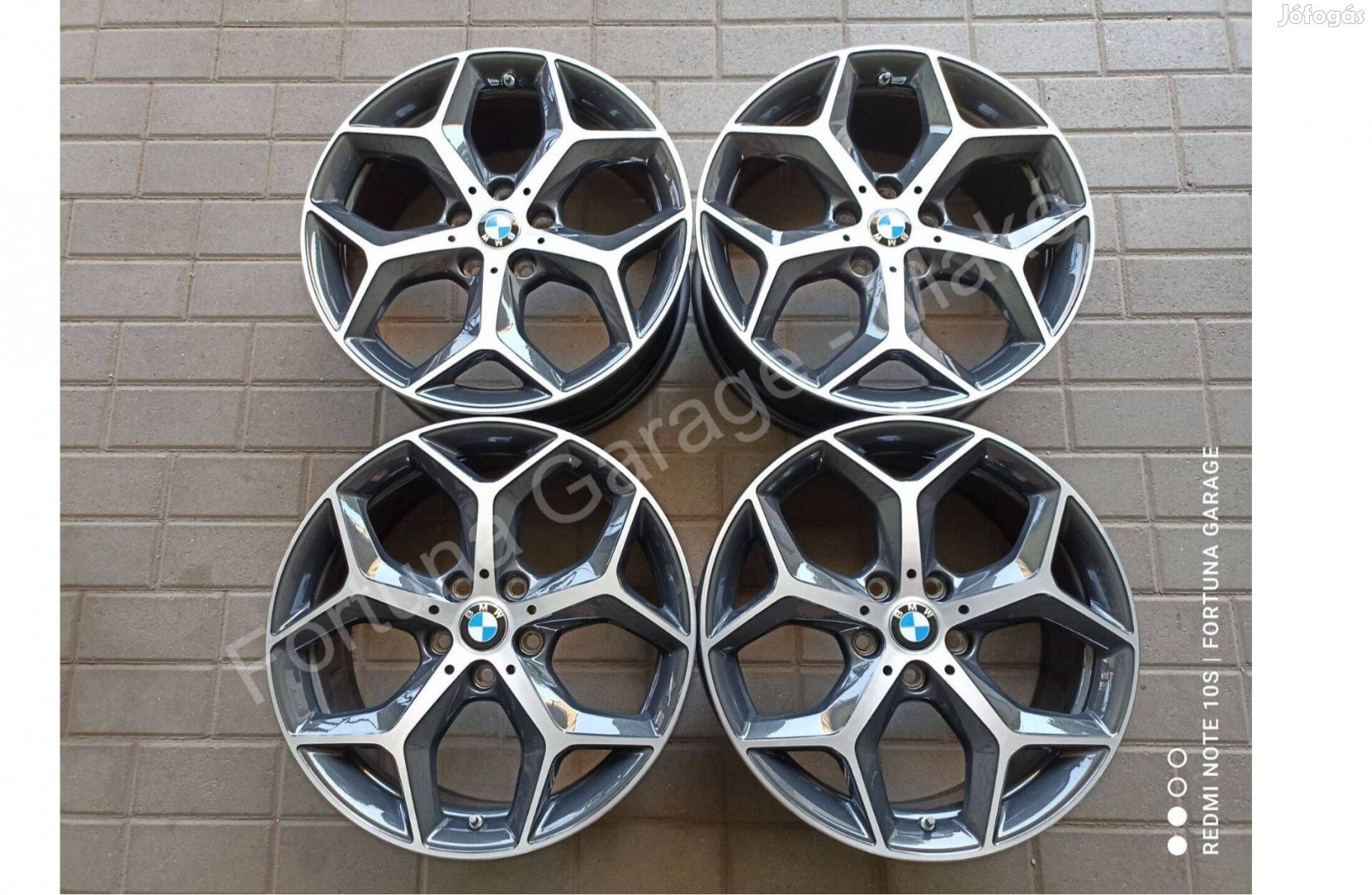 5x112 18" BMW Style 569 használt alufelni garnitúra + Tpms