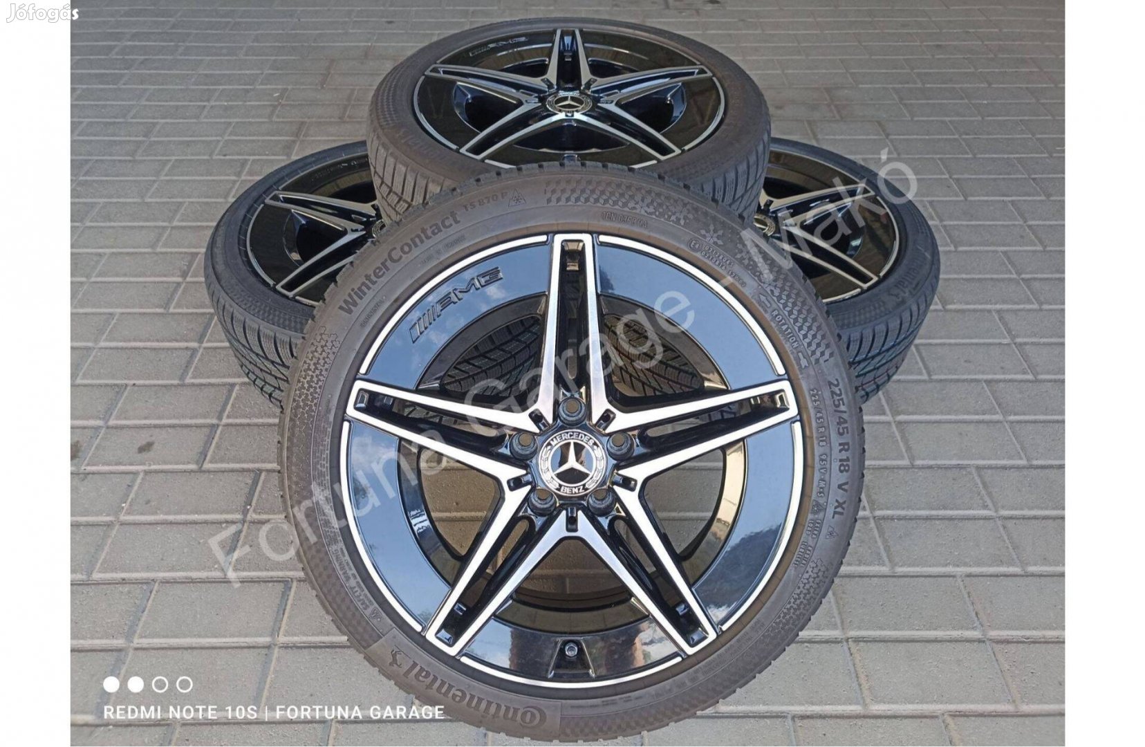 5x112 18" Mercedes-Benz AMG (W206) újszerű téli kerékgarnitúra