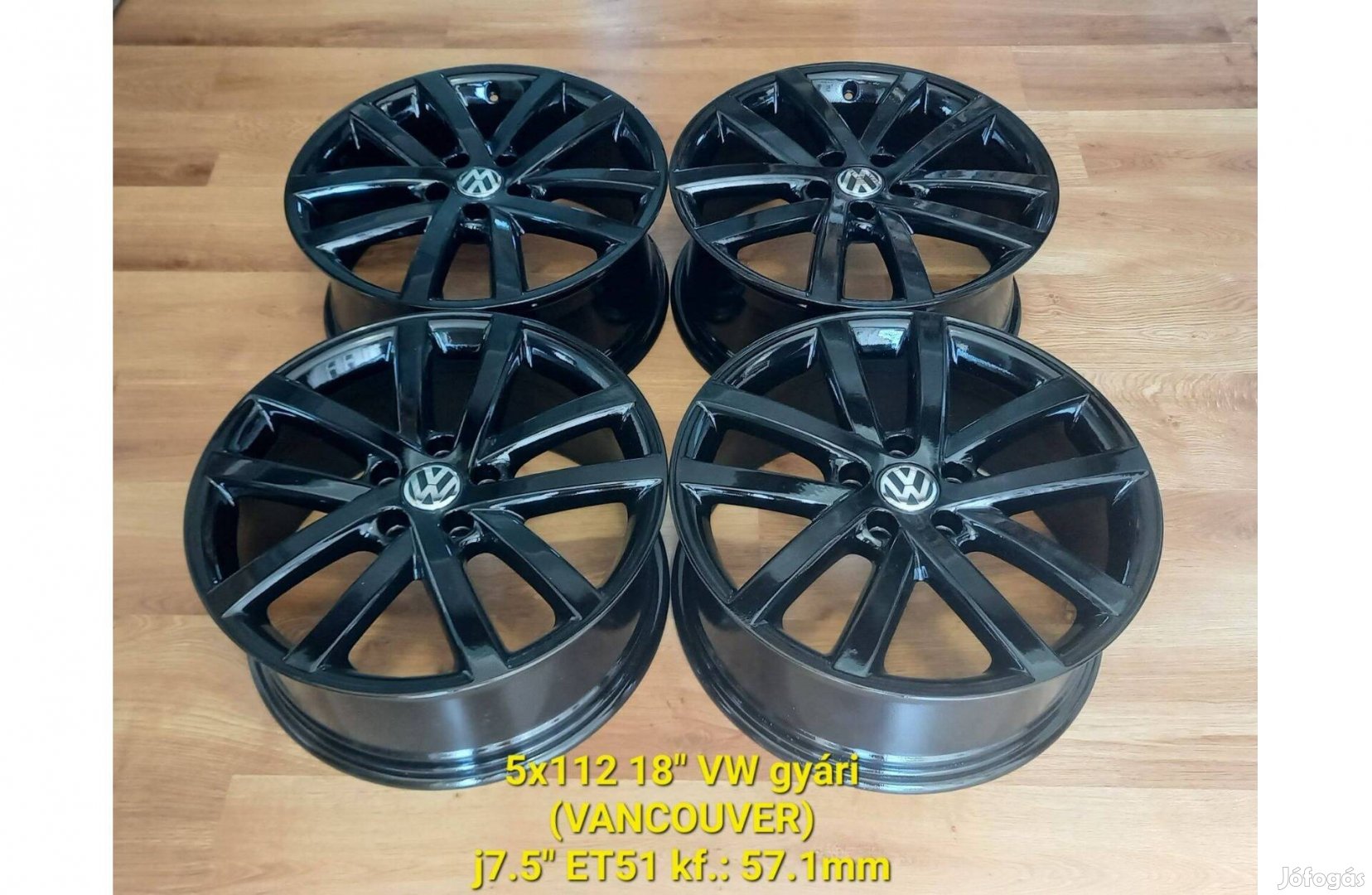 5x112 18" VW Golf GTi/GTD /Vancouver/ gyári alufelni garnitúra