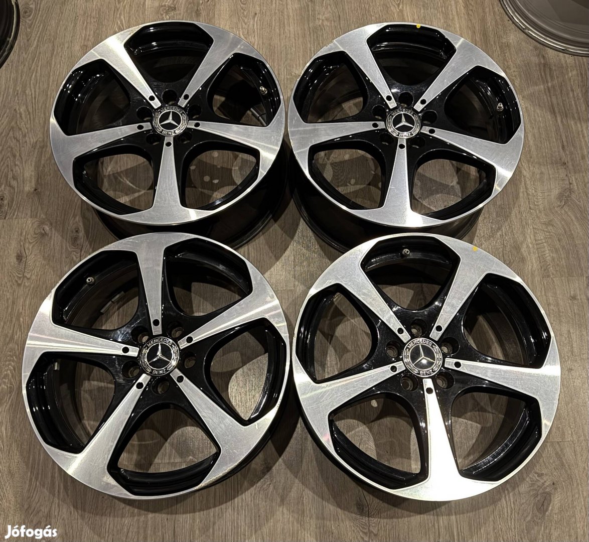 5x112 18 kétszéles Mercedes C osztály alufelni W205 S205 A205 felni 