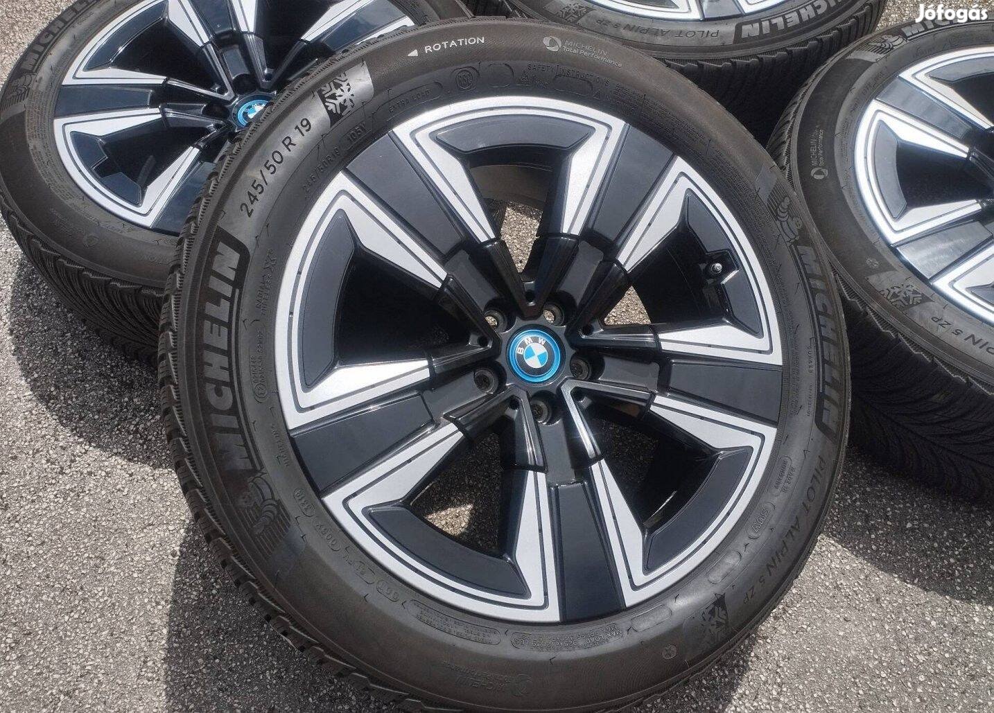 5x112 19 BMW IX3 X3 Style842 - Michelin 245/50 r19 " téli
