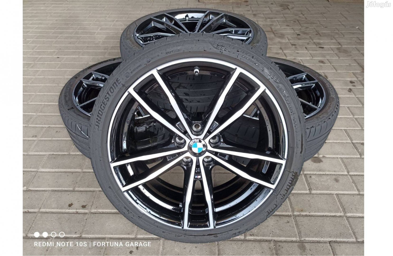 5x112 19" BMW Style 791M kétszéles újszerű nyári kerékgarnitúra +Tpms