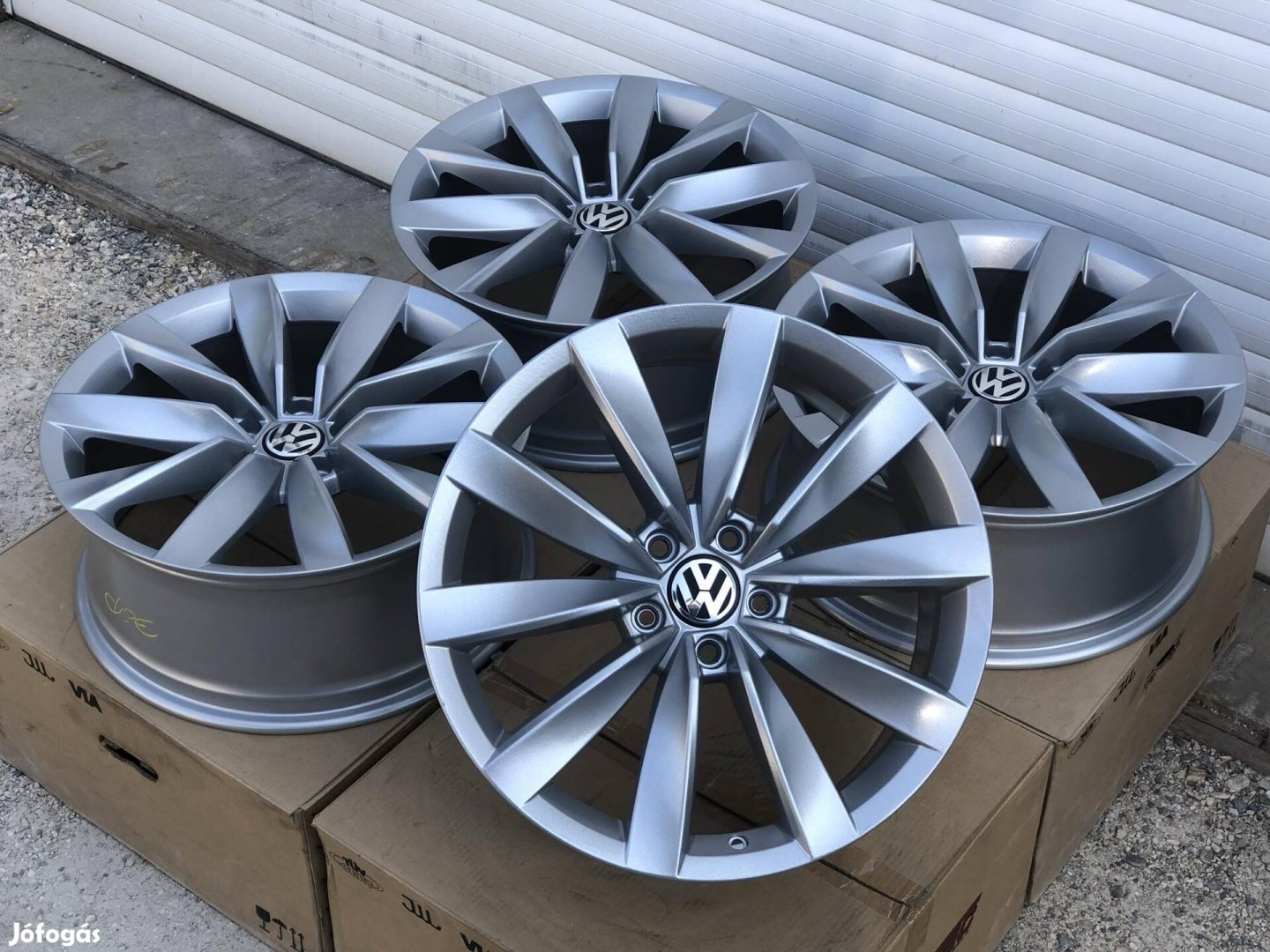 5x112 19" Új Gyári Vw Lugano Alufelni 19 col