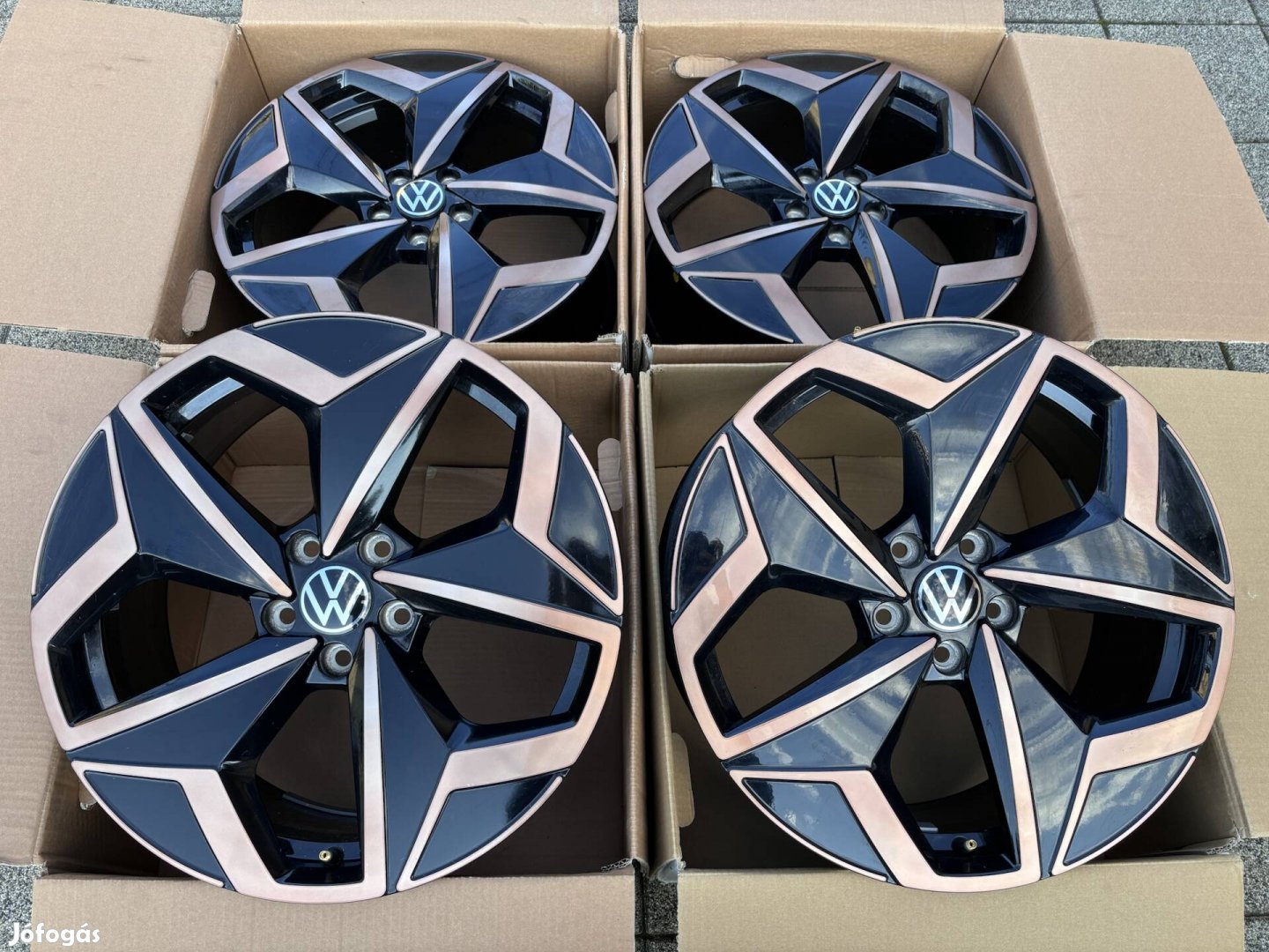 5x112 19" alufelni Volkswagen VW ID.3 Id3 Golf Caddy Passat 19 felni
