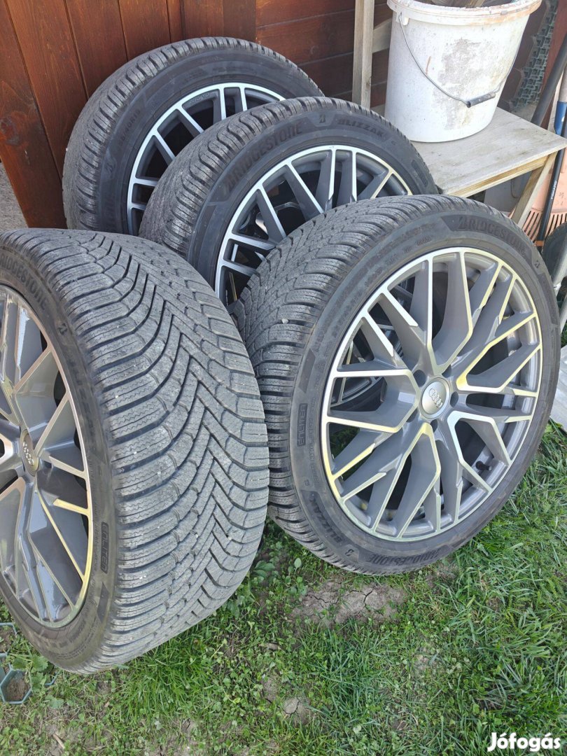 5x112 19" alufelni + 255/40 r19 téli gumi