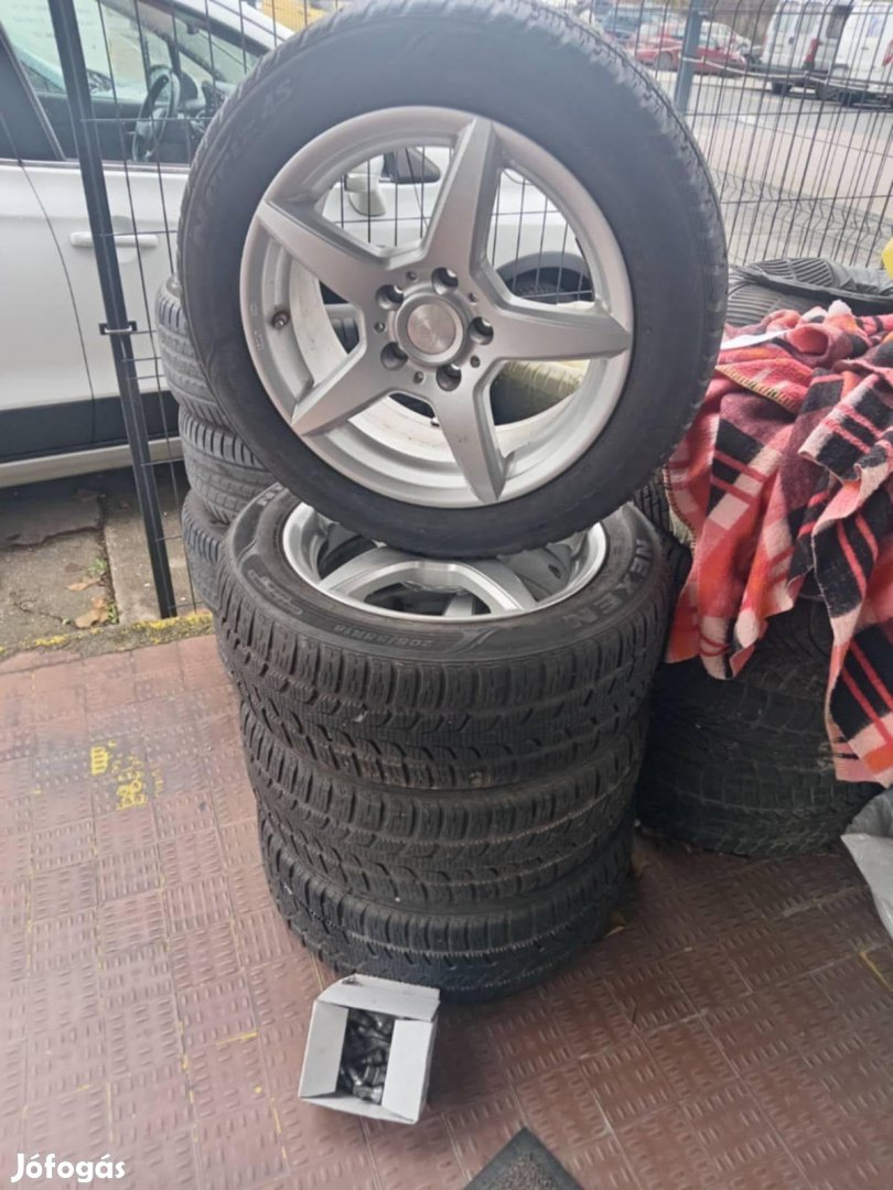 5x112 205/55 R16 6 mm 4 évszakos gumikkal