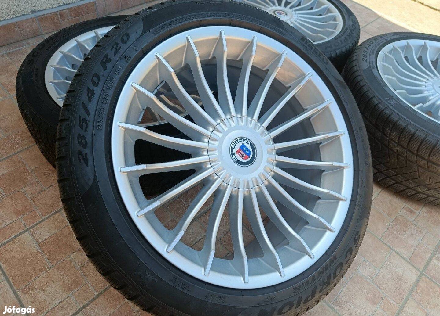 5x112 20 Alpina BBS BMW gyári alufelni r20 " Tpms