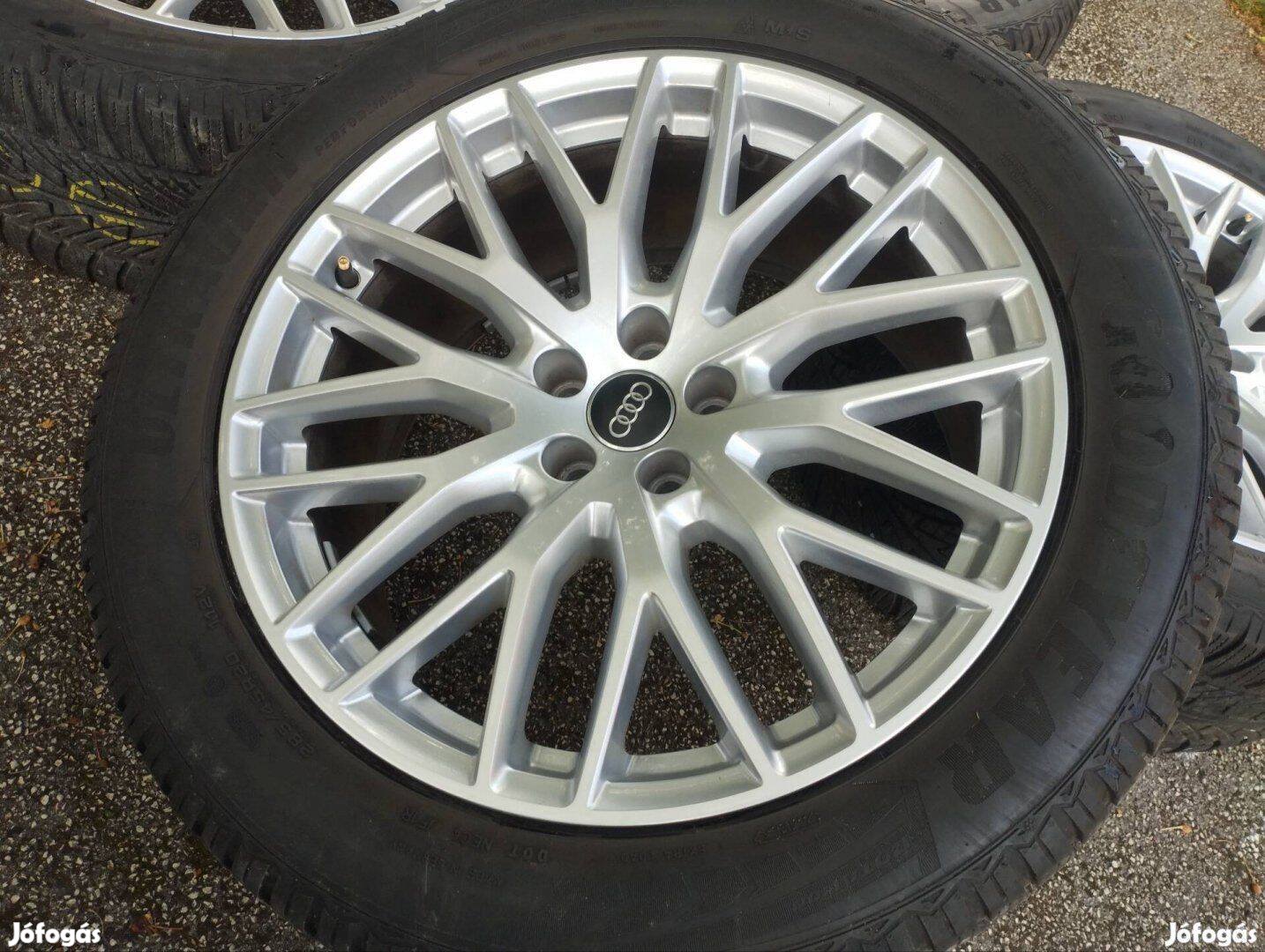 5x112 20" Audi gyári alufelni - 285/40 r20 " Goodyear téli