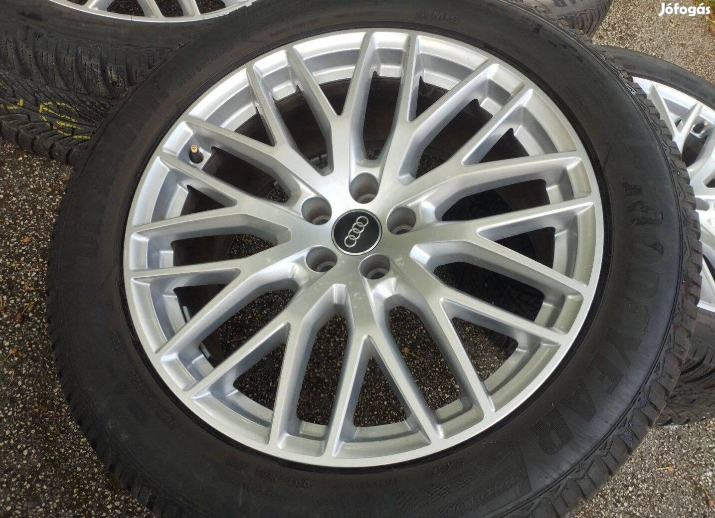 5x112 20" Audi gyári alufelni - 285/45 r20 " Goodyear téli
