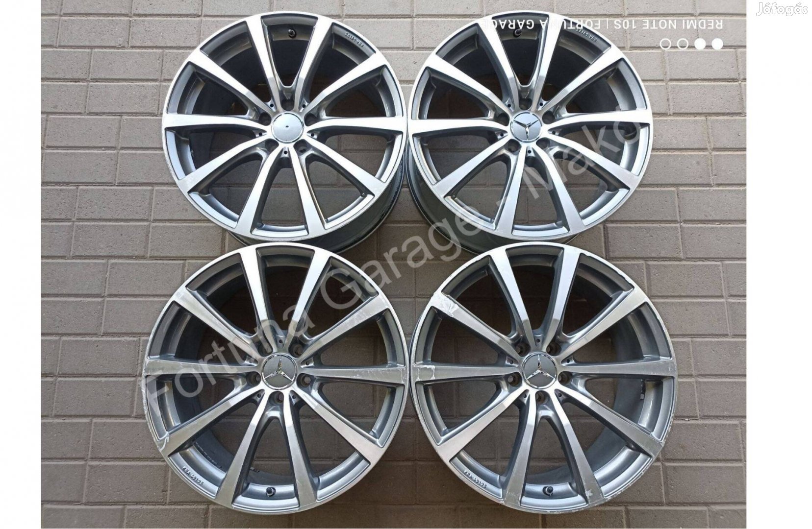 5x112 20" Brock B32 használt alufelni garnitúra +Tpms (Mercedes)