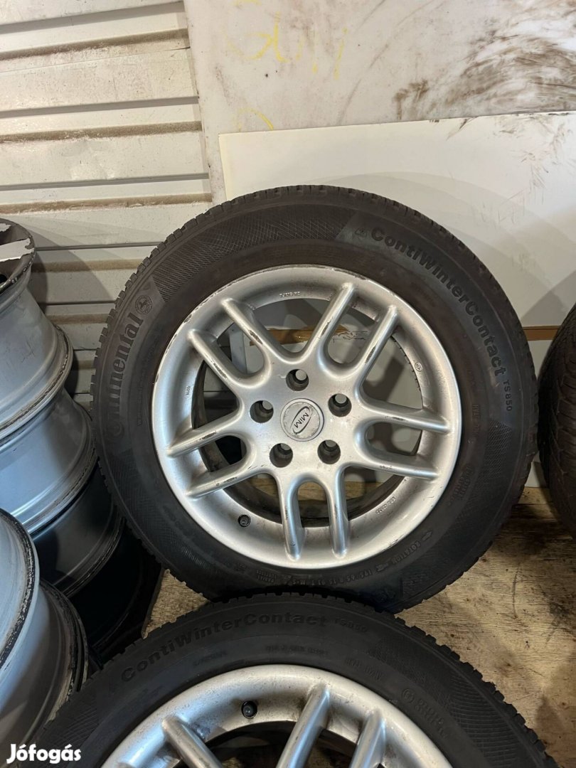 5x112 7J 15" E35- 195/65 R15 téli gumikkal