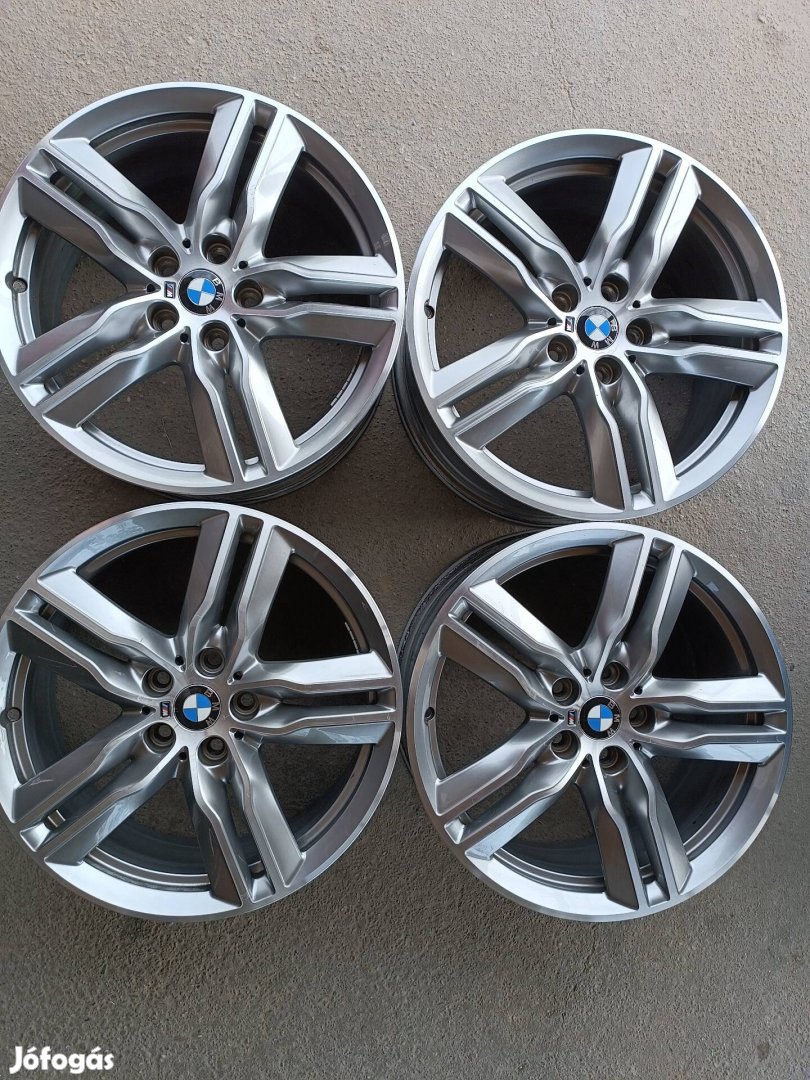 5x112 7,5x18 et51 r18  újszerű gyári BMW alufelni garnitúra 