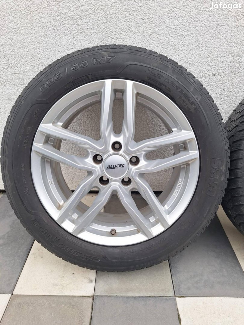 5x112 Alutec 17 col felni téligumikkal Audi Volkswagen Mercedes Skoda 