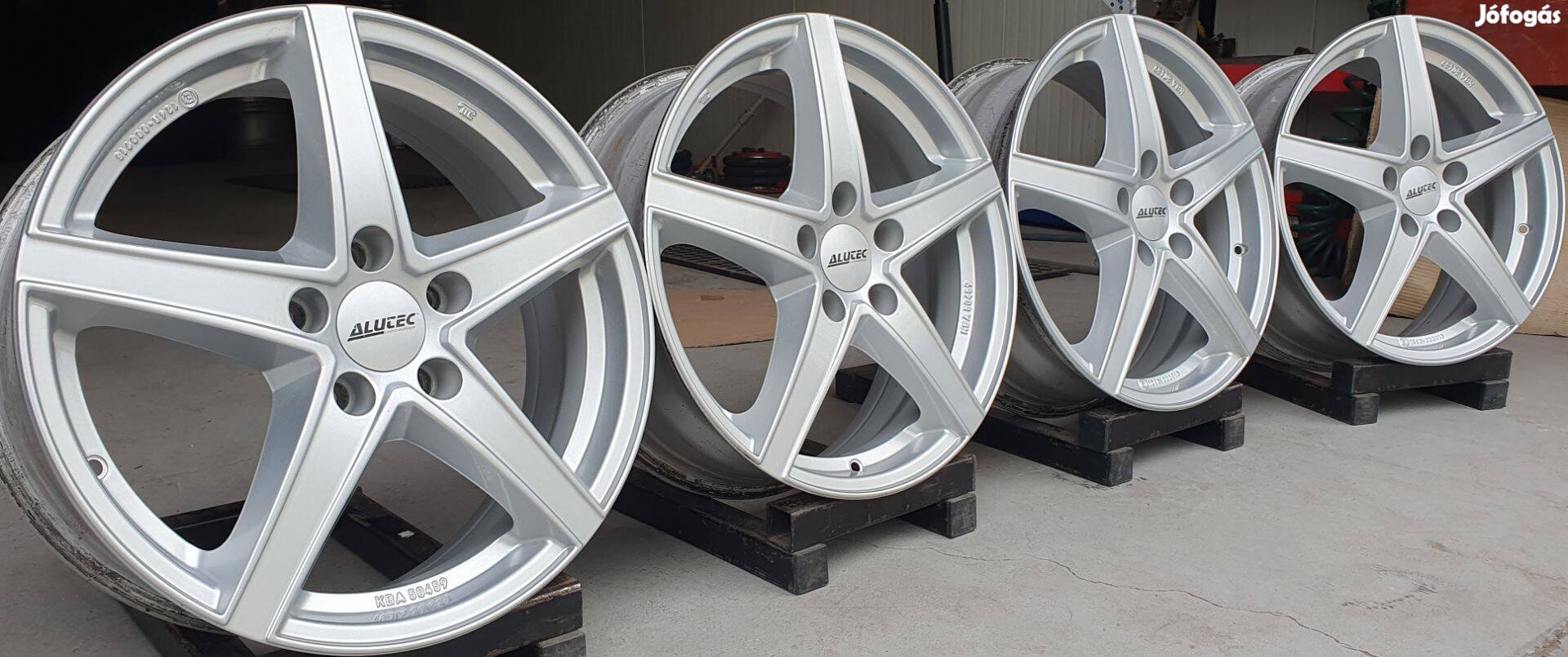 5x112 Alutec alufelni garnitúra 6,5x17" ET:41. /F155
