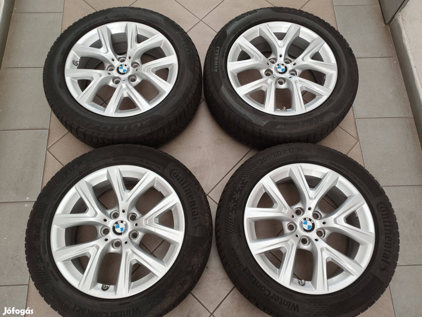 5x112 BMW X1 F48 X2 F39 gyári alufelni 6,5x17 ET39 Tpms