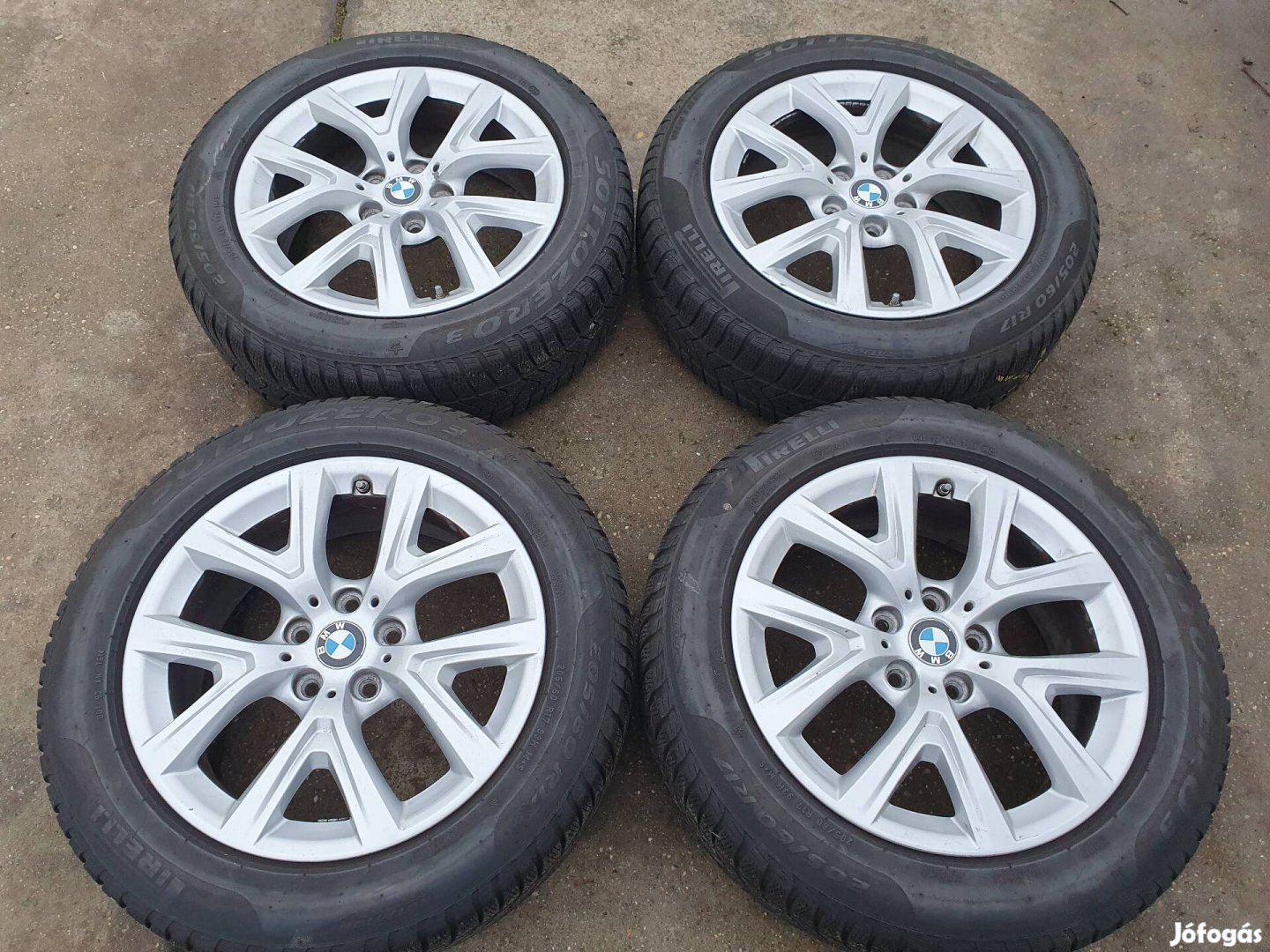 5x112 BMW X1 X2 alufelni 6,5x17 ET39 205/60 téligumi 