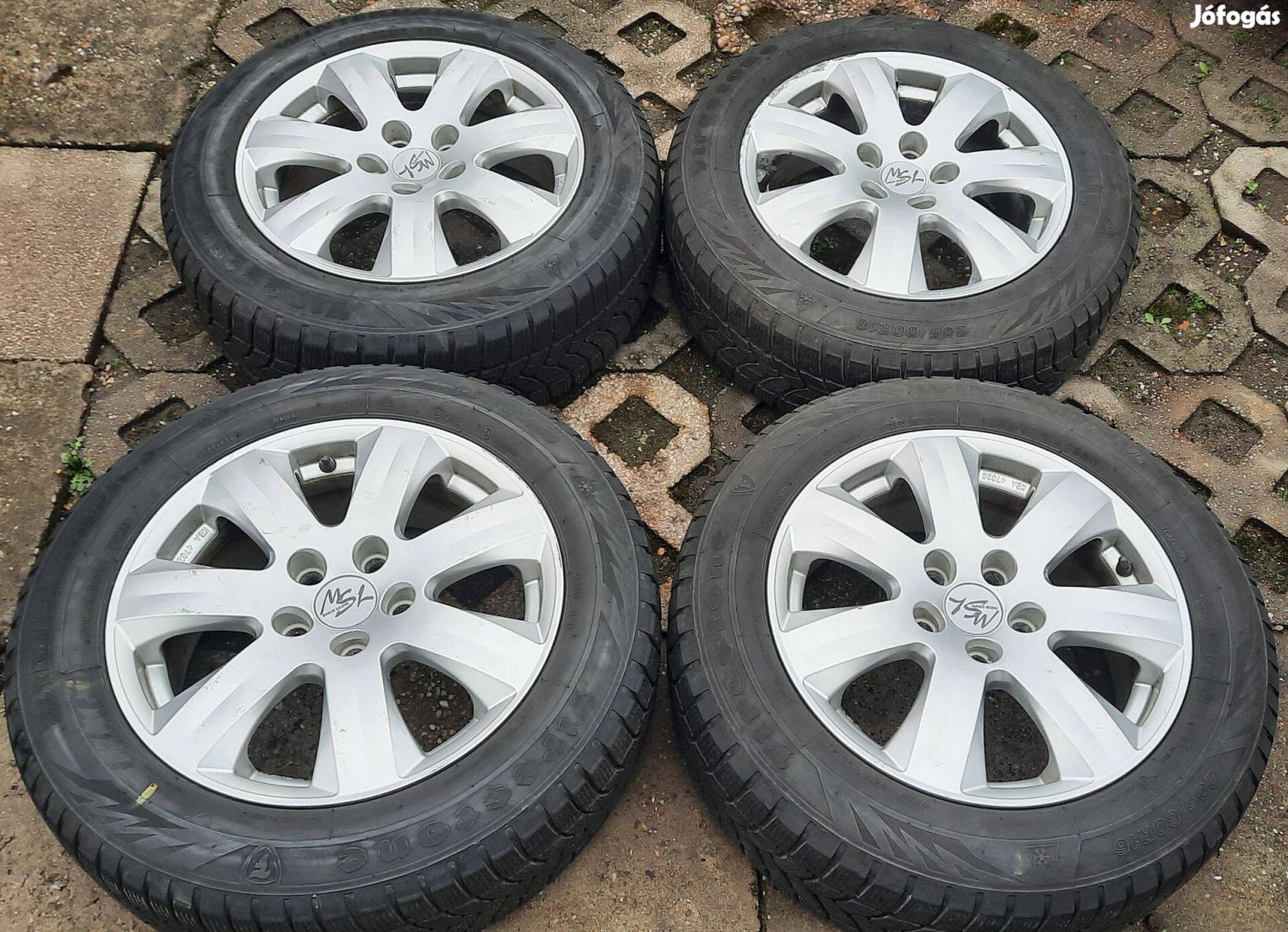 5x112 Brock Alufelni 16" Skoda, Vw