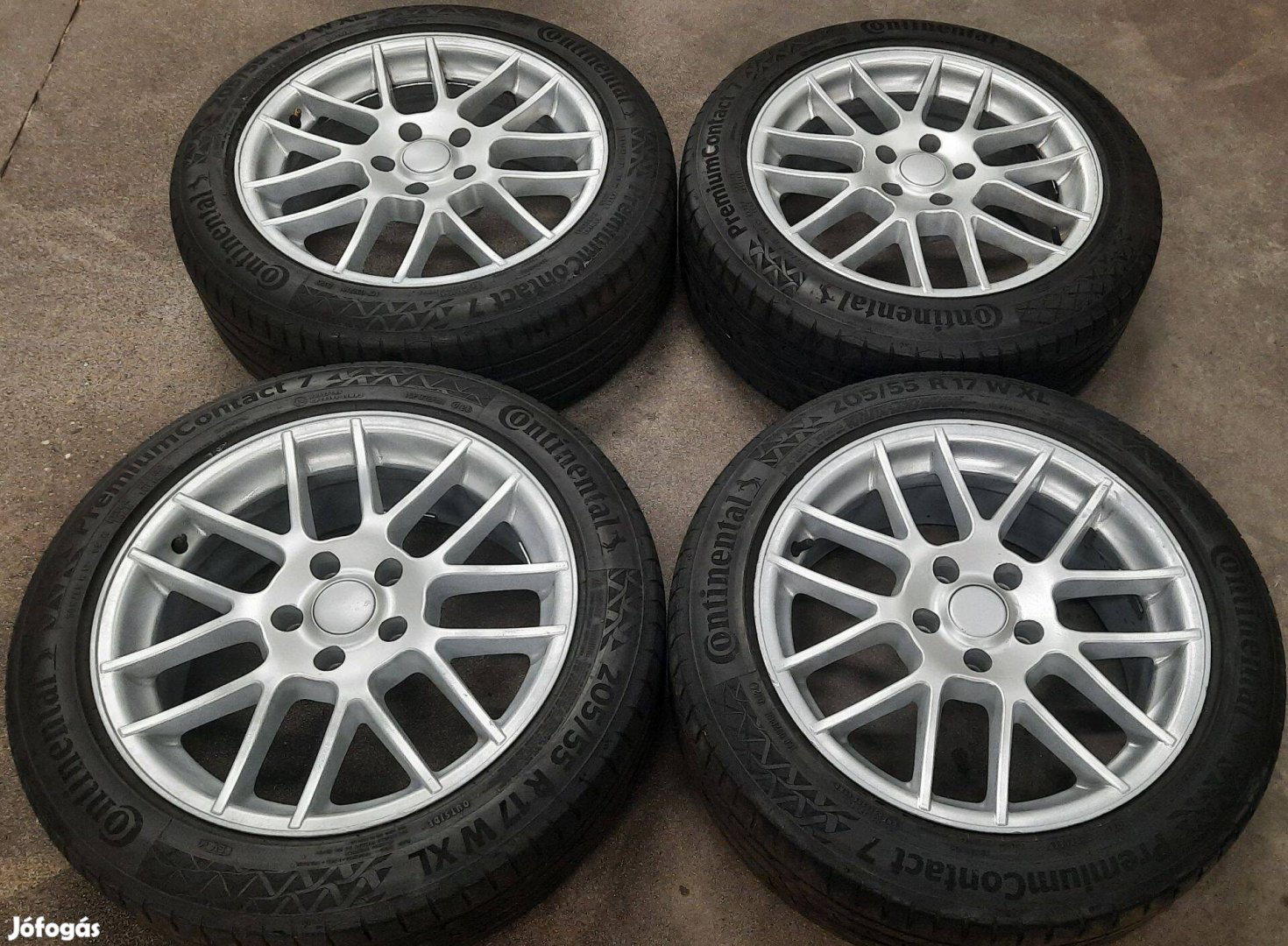 5x112 DBV Alufelni 17" Audi, Mercedes
