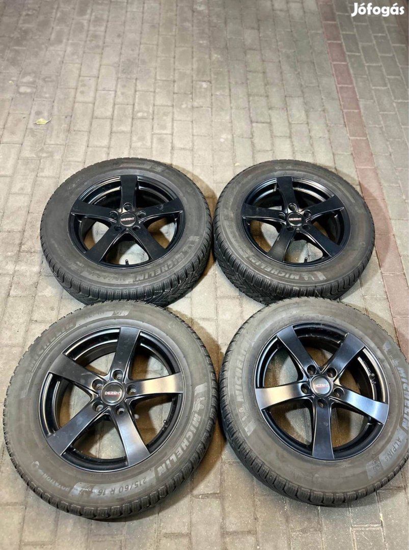 5x112 Dezent 16"VW,Skoda,SEAT R16 újszerű