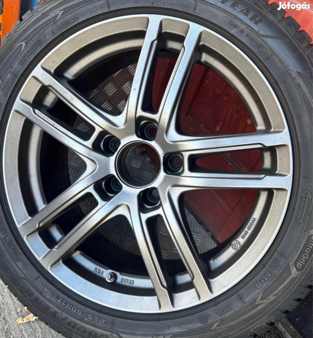 5x112 Dezent 17"VW,Audi,Seat,Skoda R17, 17 újszerű