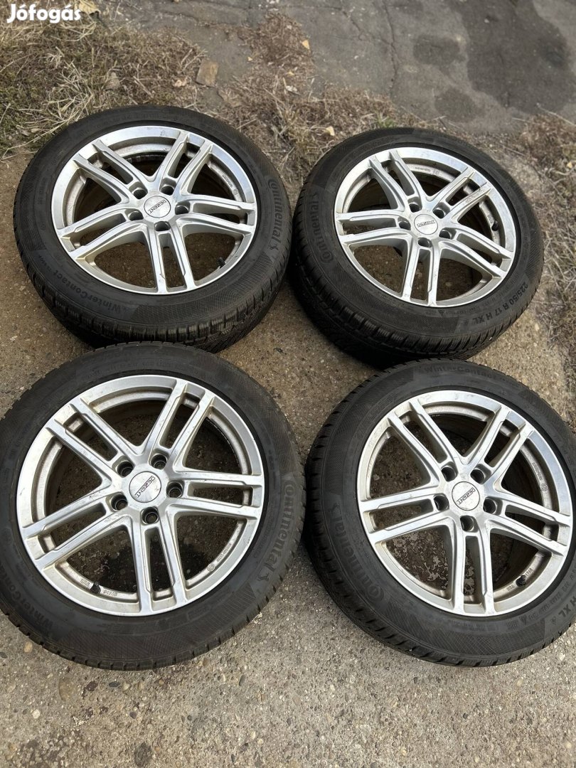 5x112 Dezent 17"téli Continental,AUDI,Mercedes,SEAT,Skoda,VW R17