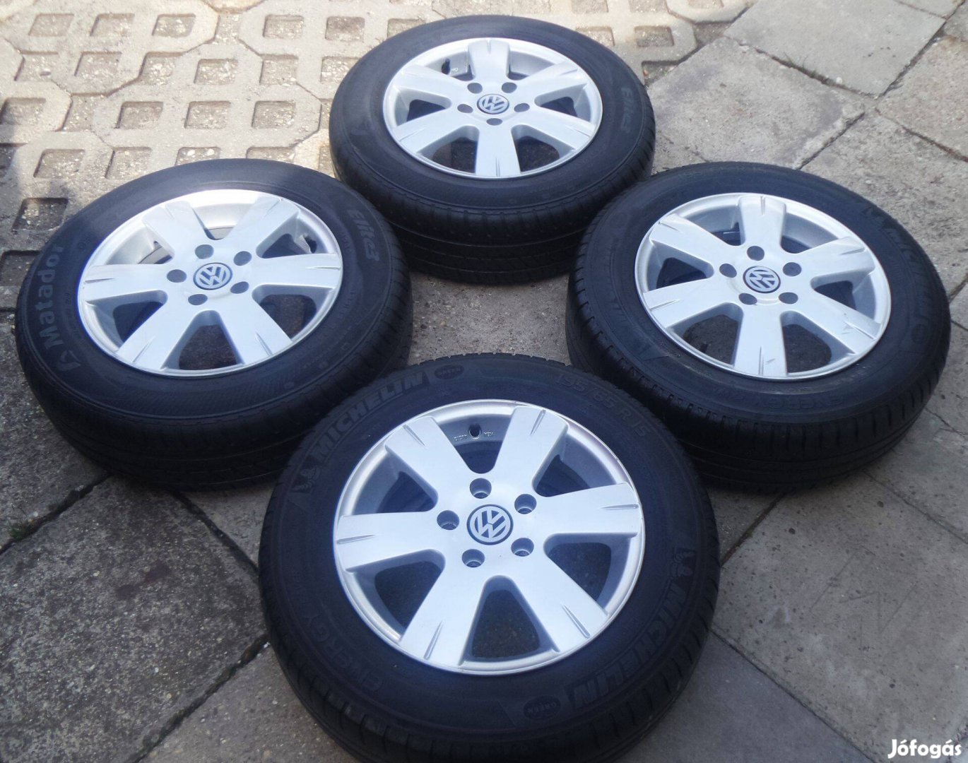 5x112 Dezent Alufelni 15" Vw