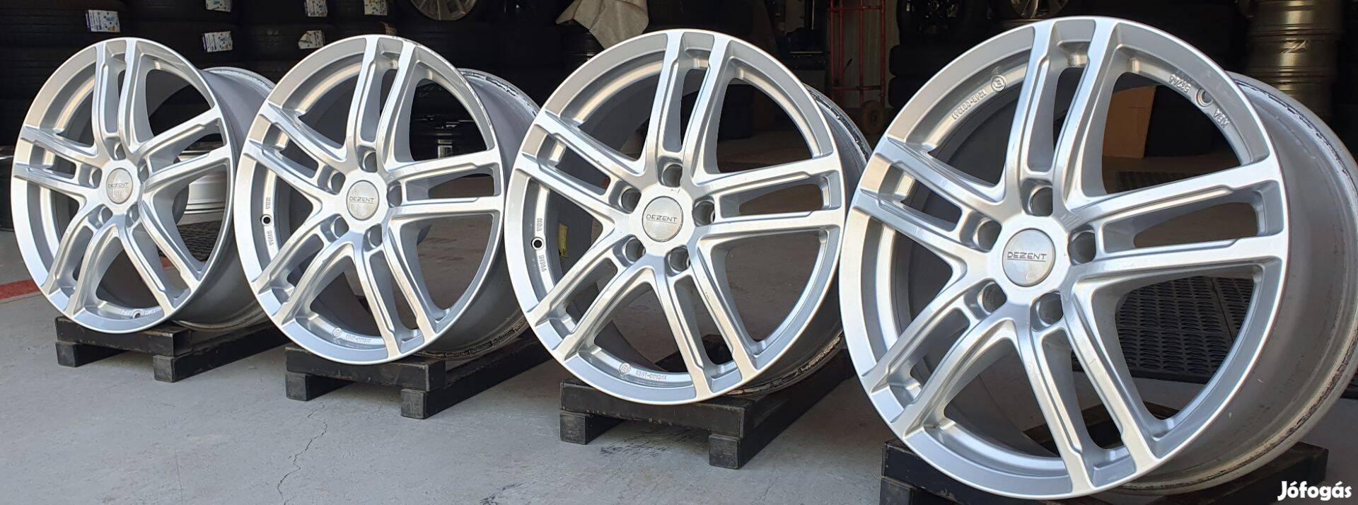 5x112 Dezent alufelni 7,5x17" ET:30. /F162