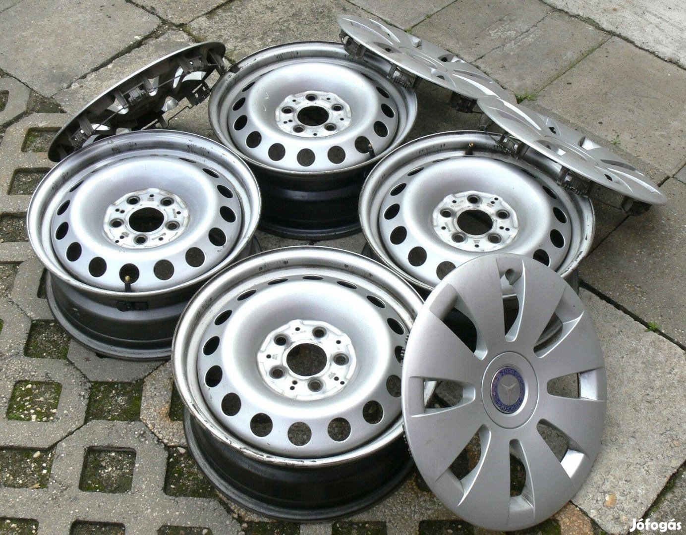 5x112 Eredeti Mercedes Acélfelni 16" V-class