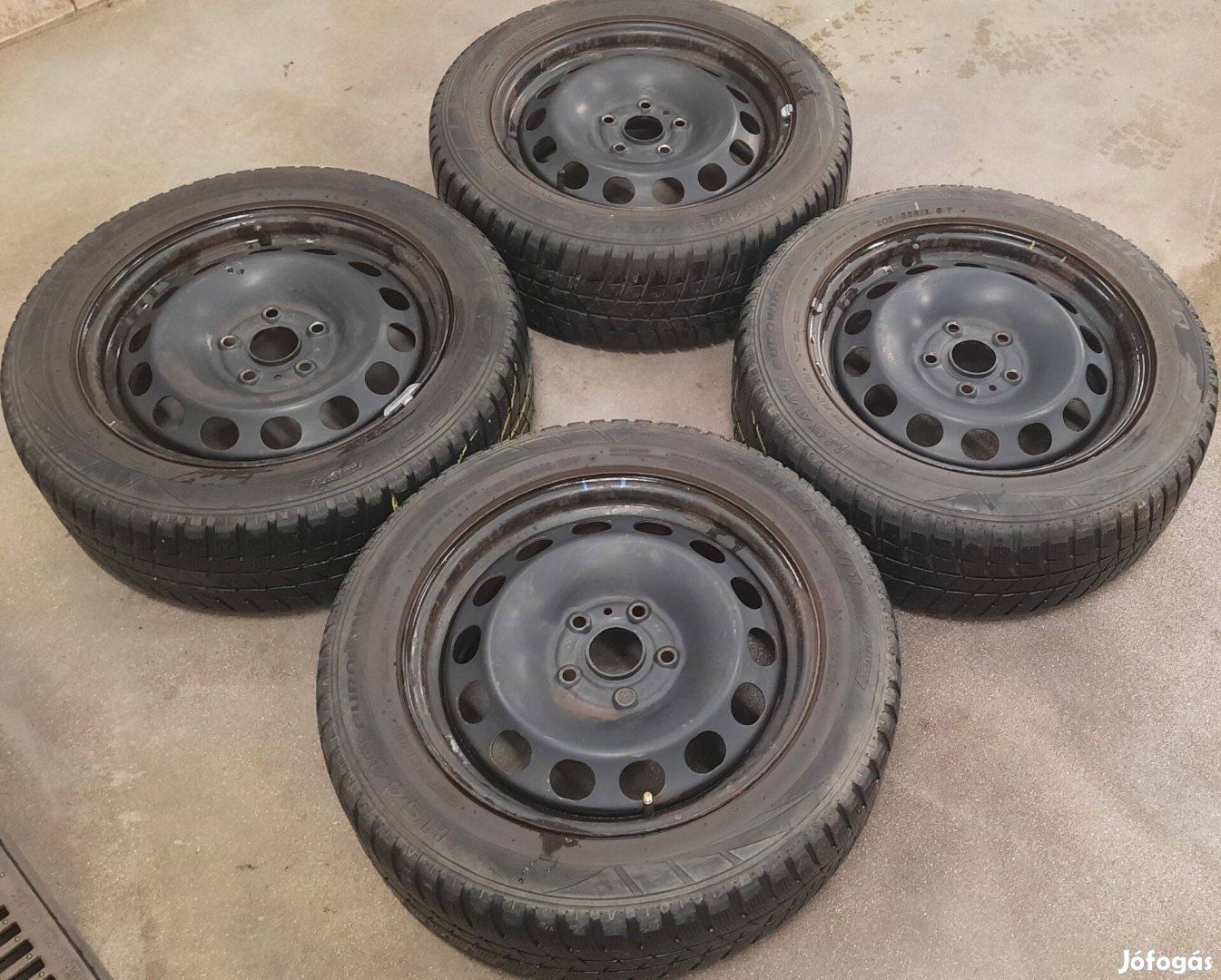 5x112 Eredeti Skoda, Vw Acélfelni 16"