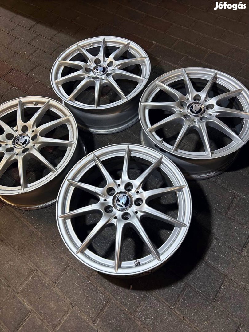 5x112 Gyari 17"újszerű Skoda,VW,SEAT,AUDI R17, 17