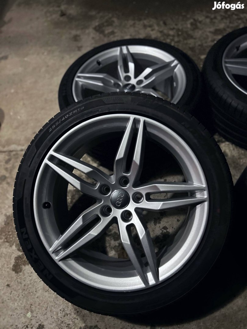 5x112 Gyari AUDI 19"nyari újszerű Nexen R19, 19