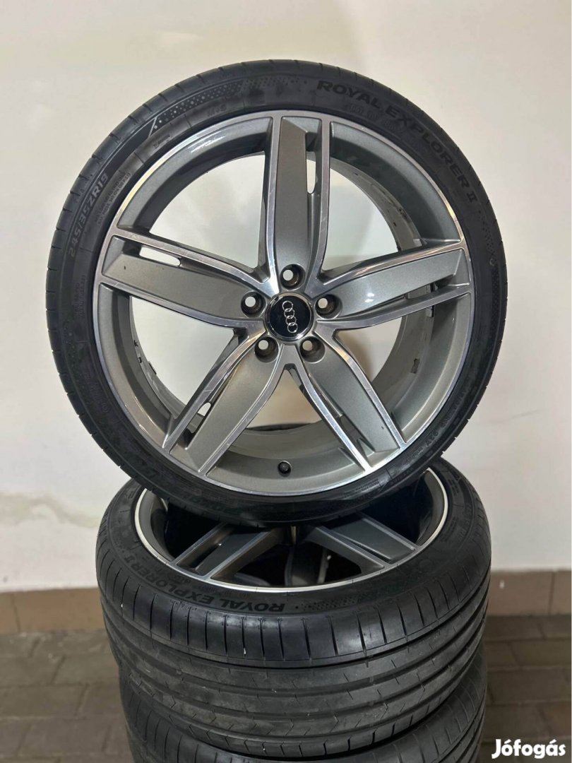 5x112 Gyari AUDI 19"nyari újszerű R19, 19