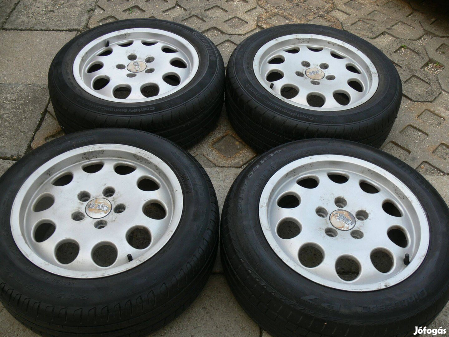 5x112 Gyári Audi Alufelni 16"