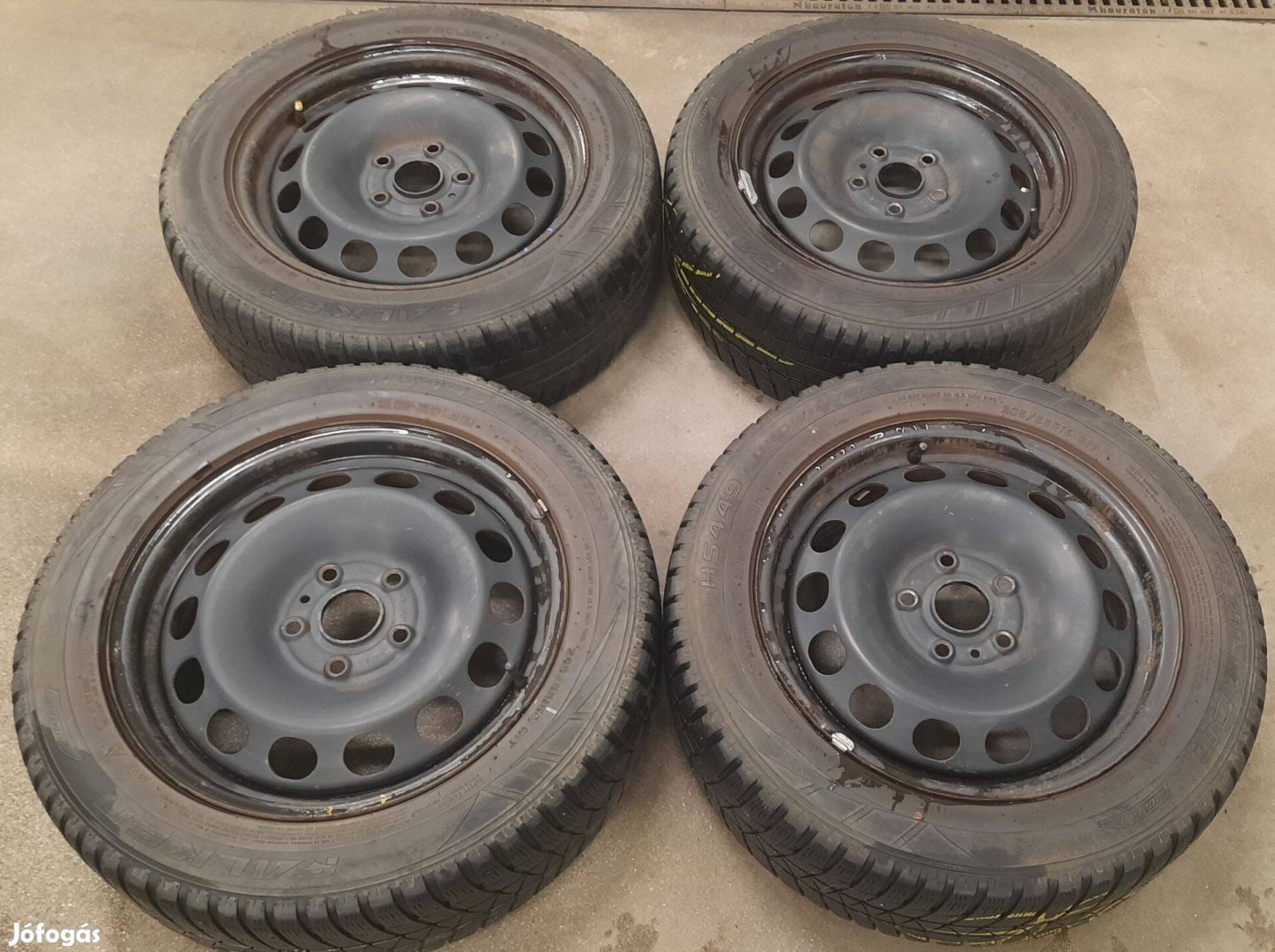5x112 Gyári Lemezfelni 16" Skoda, Vw