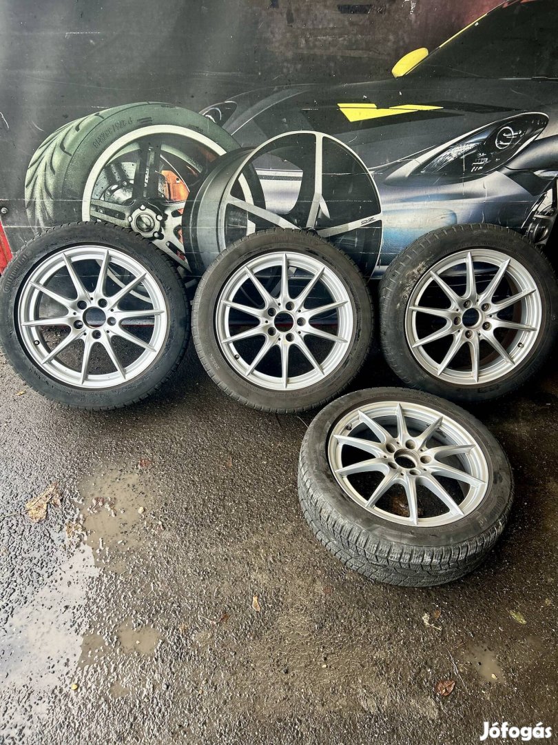 5x112 Gyari Mercedes 17"téli Continental R17, 17