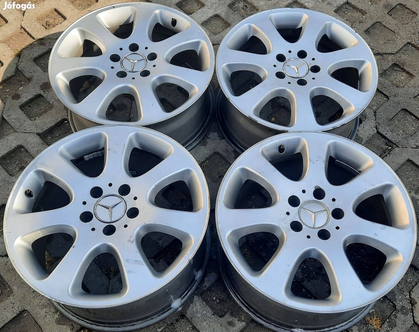 5x112 Gyári Mercedes Alufelni 17 Kétszéles