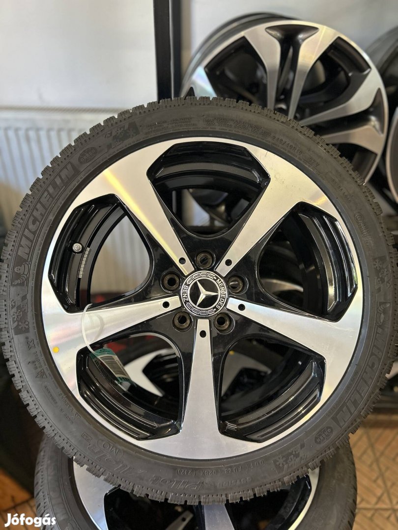 5x112 Gyari Mercedes C-osztály 18"téli szett Michelin R18