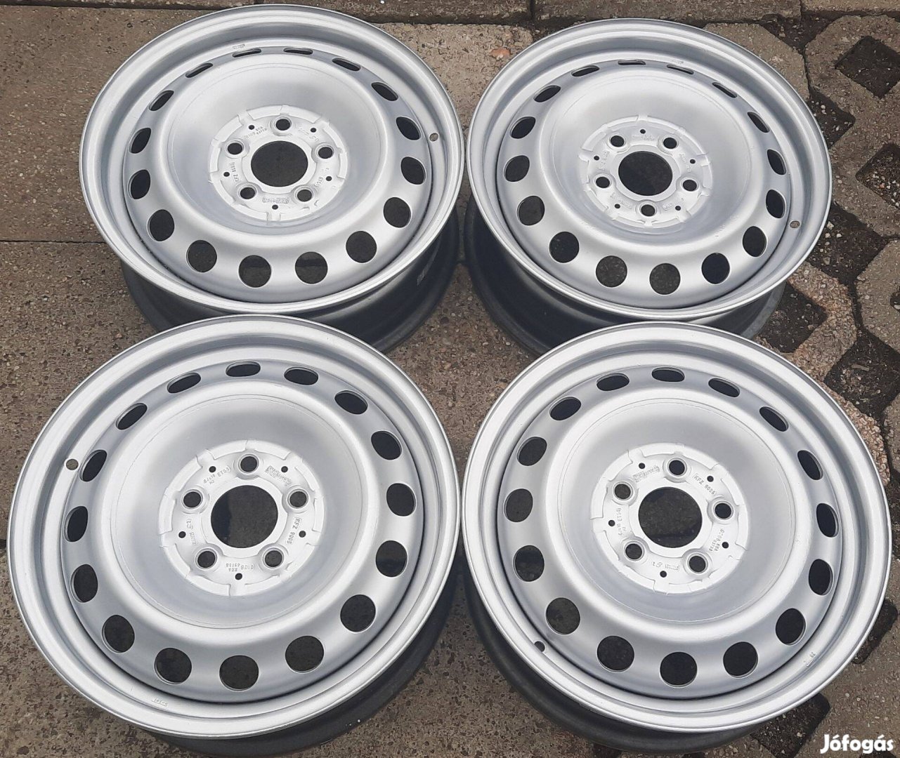 5x112 Gyári Mercedes Lemezfelni 16" Vito, V-class