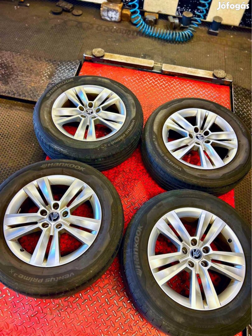 5x112 Gyari Skoda 17"felnik R17, 17 újszerű