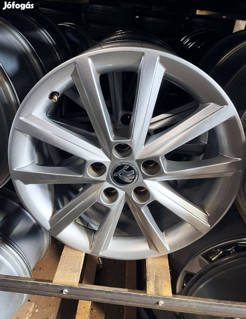 5x112 Gyari Skoda 17"újszerű R17, 17 VW.SEAT