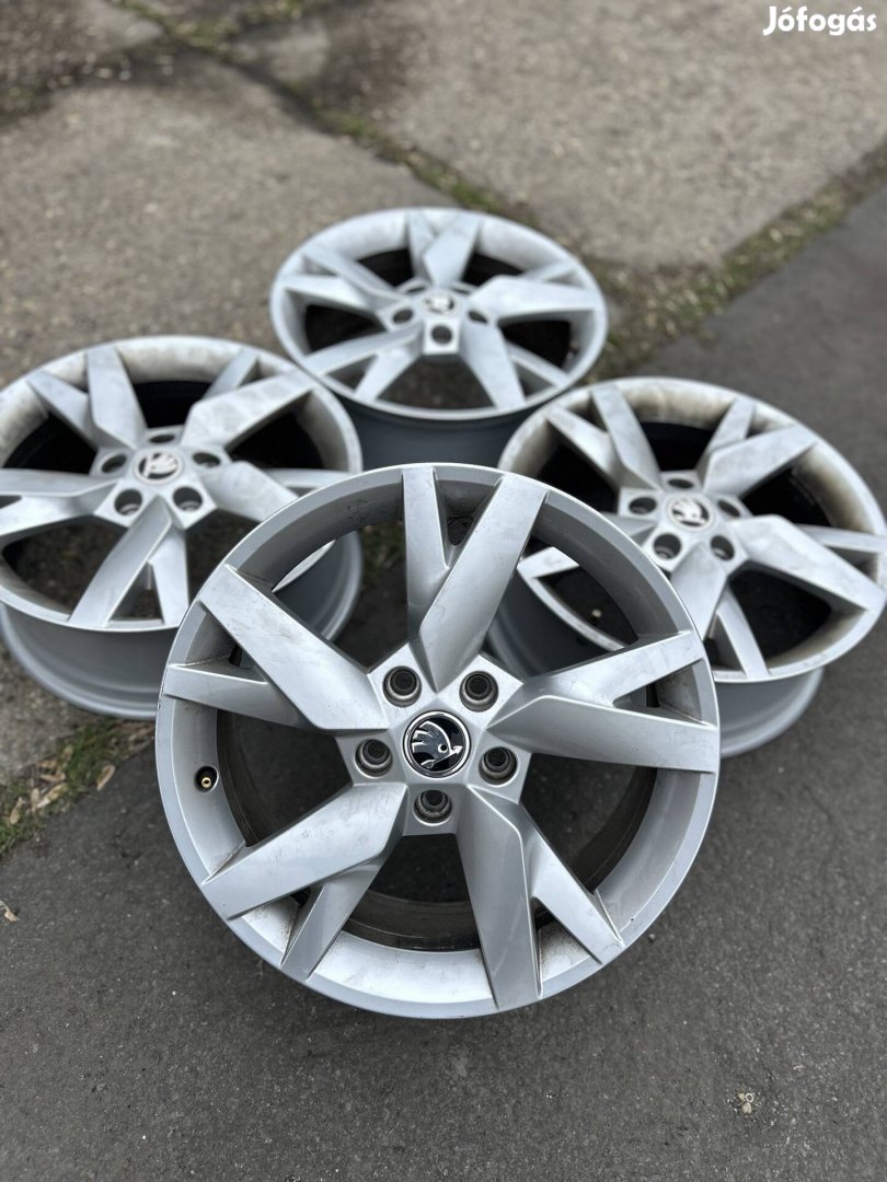 5x112 Gyari Skoda 17újszerű VW,SEAT R17, 17 felnik
