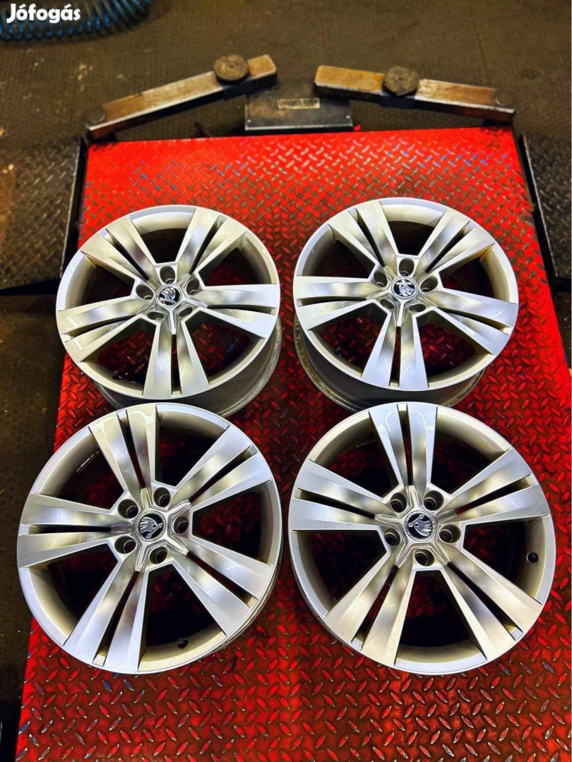 5x112 Gyari Skoda 18"újszerű R18, 18