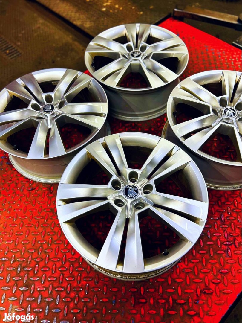 5x112 Gyari Skoda 18"újszerű VW.SEAT R18, 18