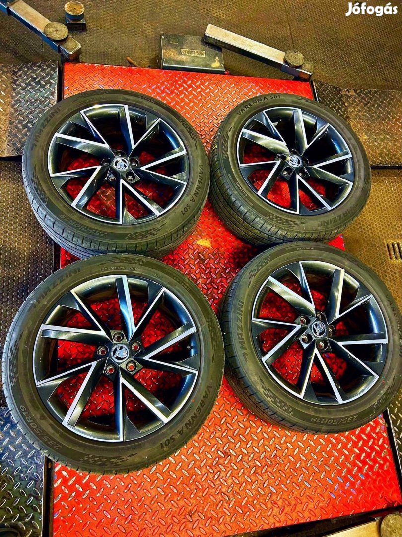 5x112 Gyari Skoda 19" R19, 19 újszerű