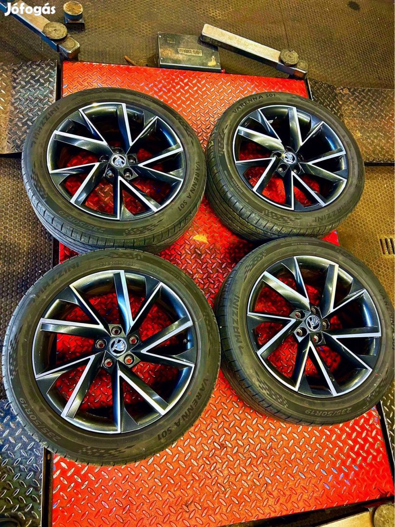 5x112 Gyari Skoda 19"újszerű VW,SEAT R19, 19