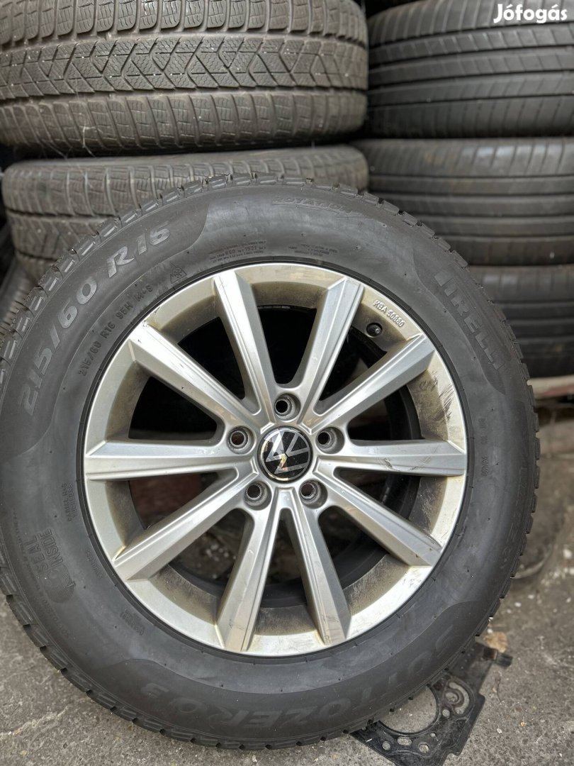 5x112 Gyari VW 16"téli szett R16 Pirelli Volkswagen