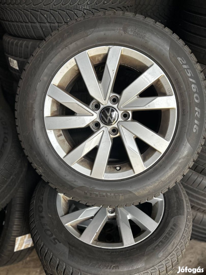 5x112 Gyari VW 16"téli szett Volkswagen R16, 16 Pirelli